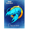 Star sign: Cancer - Edible cake topper