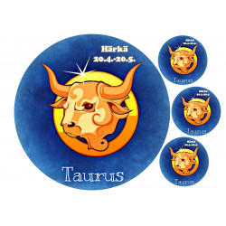 Star sign: Taurus - Edible cake topper