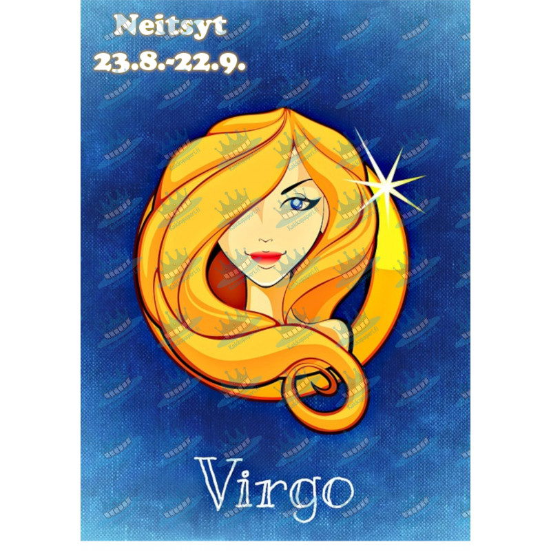 Star sign: Virgo - Edible cake topper