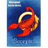 Star sign: Scorpio - Edible cake topper