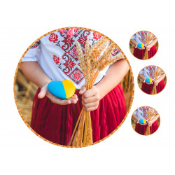 Ukrainian grain field - Edible cake topper