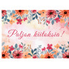 Paljon kiitoksia! - Thank you very much! - Edible cake topper