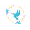 International Peace Day - dove - edible cake topper