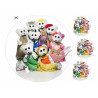 Ti-Ti Nalle Group photo - edible cake topper