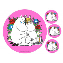 Moomin - Moomin and Snork Maiden  - Edible cake topper