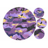 Violet camourflage print - cake decoration