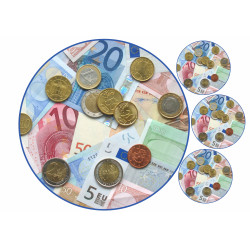 Edible cake topper  - Bank note 50 EUR - edible cake topper