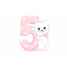 Cat Five - edible cake decoration