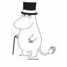 Moomin - Moomin Grandpa - Edible cake topper