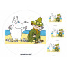 Moomin - Moomin and Snufkin - Edible cake topper