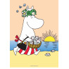 Moomin - Moominmamma on beach - Edible cake topper