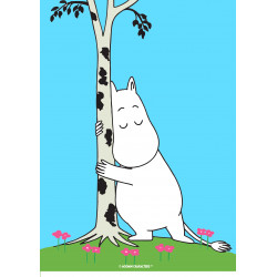 The Moomins - Moomin, lovely tree - edible cake topper