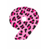 Pink Leopard Nine - edible cake decoration