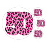 Pink Leopard Fifty - edible cake decoration