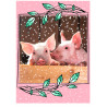 Piglets - Edible cake topper