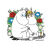 Moomin - Moomin and Snork Maiden  - Edible cake topper