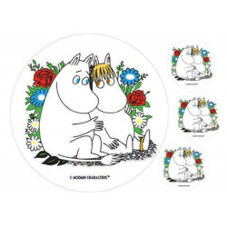 Moomin - Moomin and Snork Maiden  - Edible cake topper