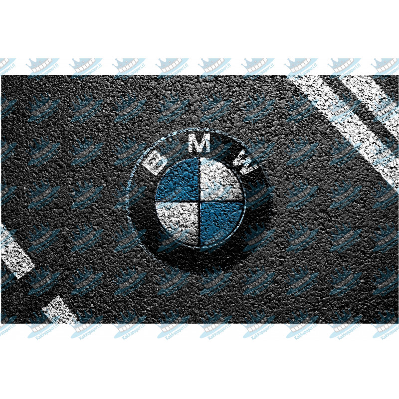 BMW Logo - Syötävä kakkukuva kakkuun