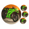 Kawasaki Ninja - Edible cake topper